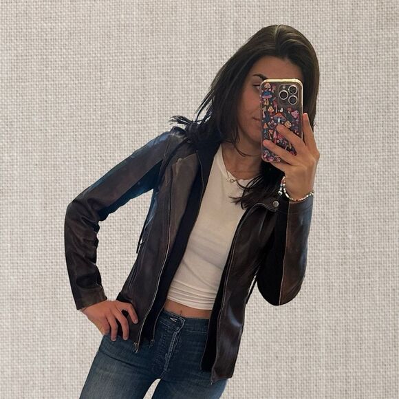 JKT NYC Hannah Patina Leather Jacket - Picture 11 of 14